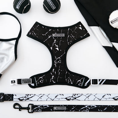 Frenchie Comfort Leash - Black Marble