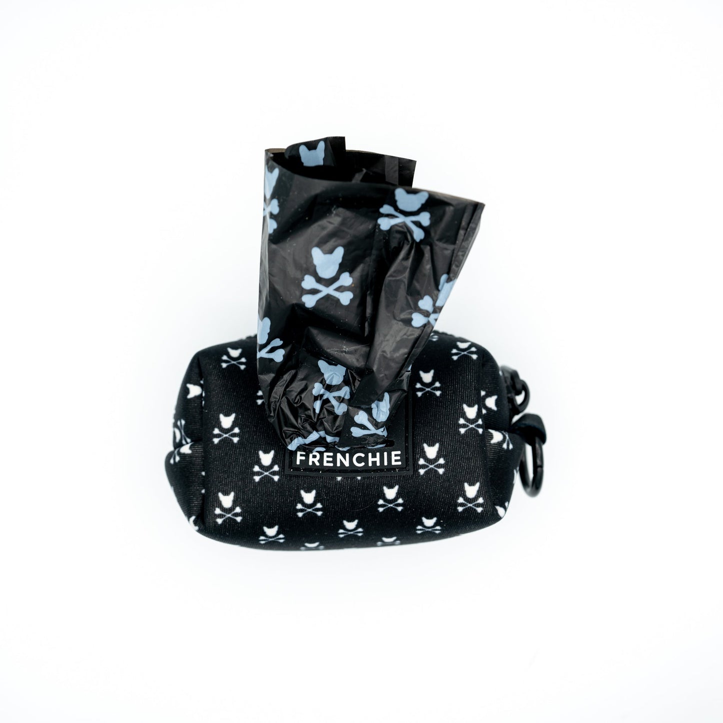 Frenchie Poo Bag Holder - Bad to the Bone