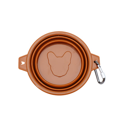 Frenchie Travel Bowl