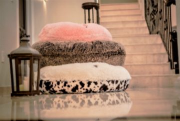 Luxurious Dog Beds Made in USA Bessie Barnie Bessie and Barnie