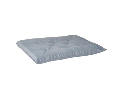 Tufted Cushion Mat Platinum Microvelvet Bowsers