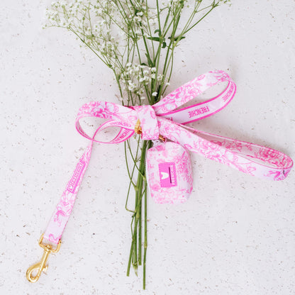 Frenchie Comfort Leash - Toile (Pink)