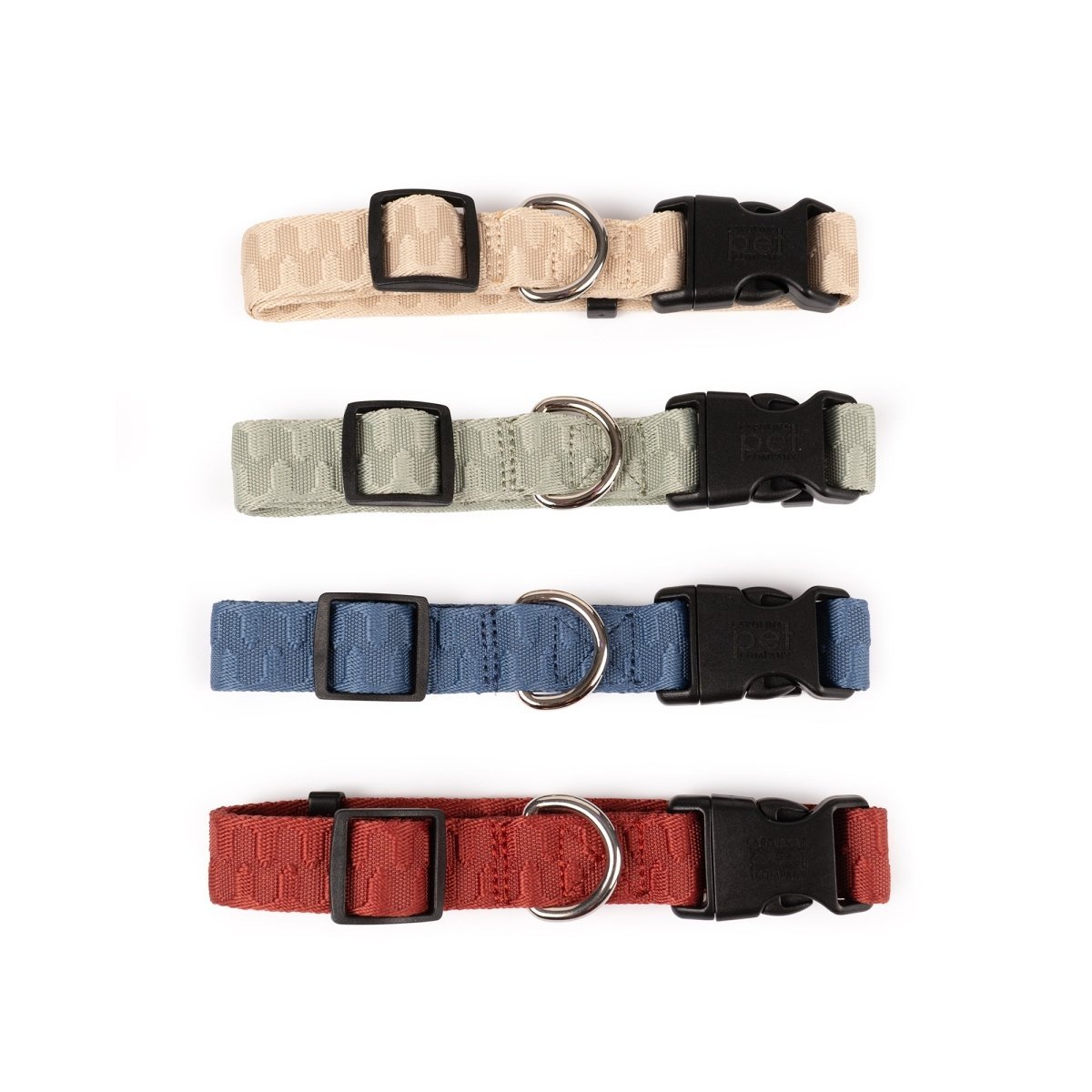 Dog Collar- Checkered Wave