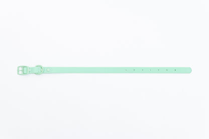 Frenchie Waterproof Collar - Mint Green