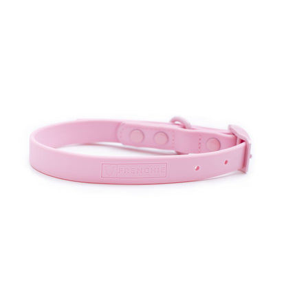 Frenchie Waterproof Collar - Pink Bubblegum