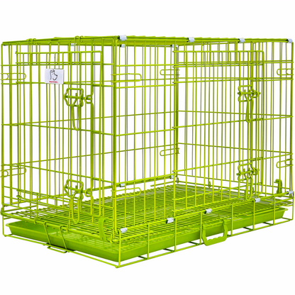 30" Collapsible Green Dog Crate GRN30