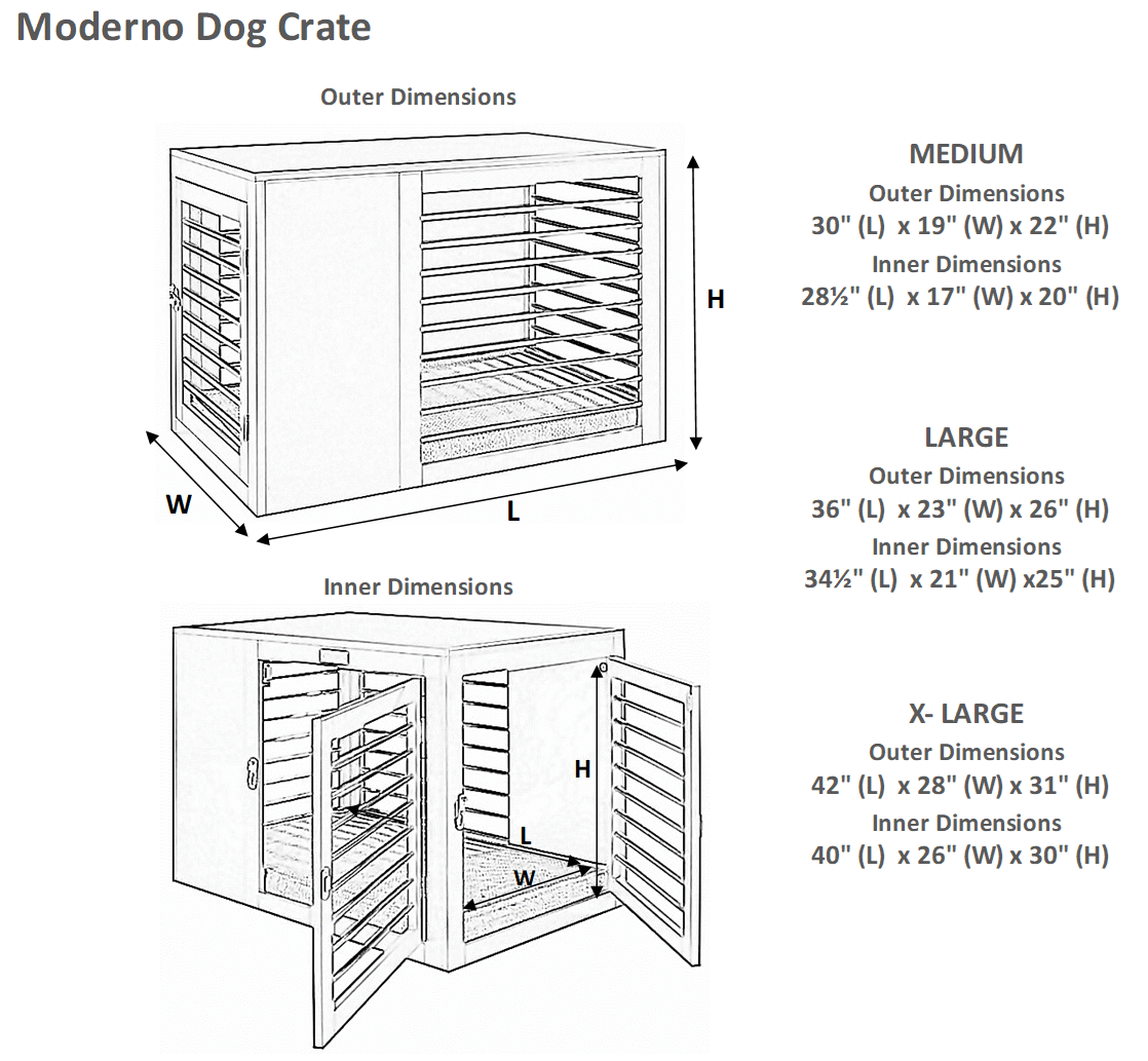 Moderno Dog Crate