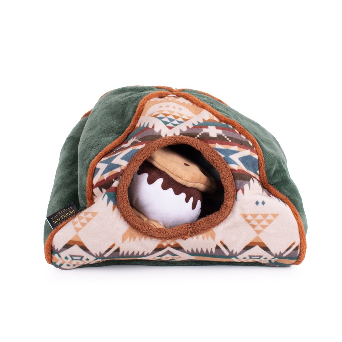 Pendleton Camp Discovery Tent Set Dog Plush Toy
