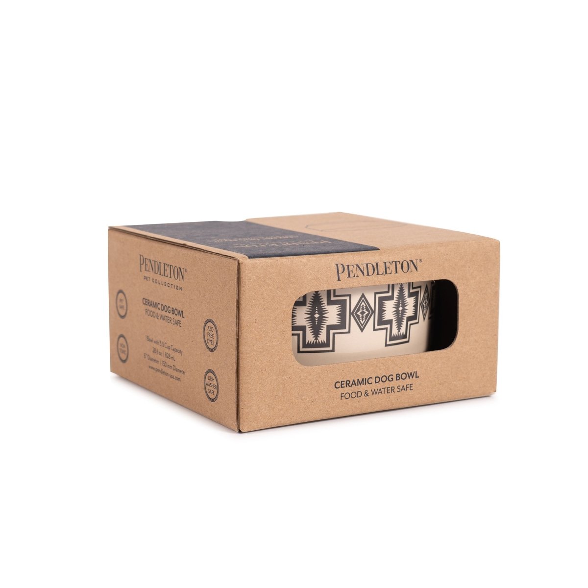 Pendleton Ceramic Food & Water Pet Bowl