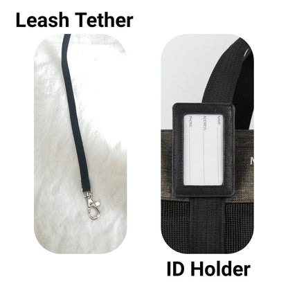 Mr. Peanut's Rhodium Series Mini Size Soft Sided Pet Carrier - Note Sizing in Description