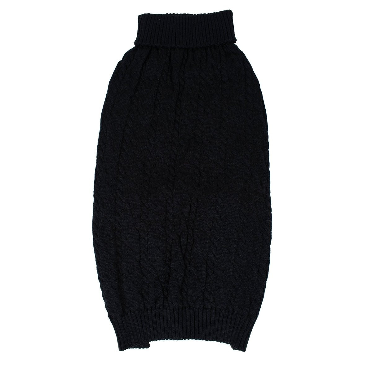 Shinola Cable Knit Pet Sweater