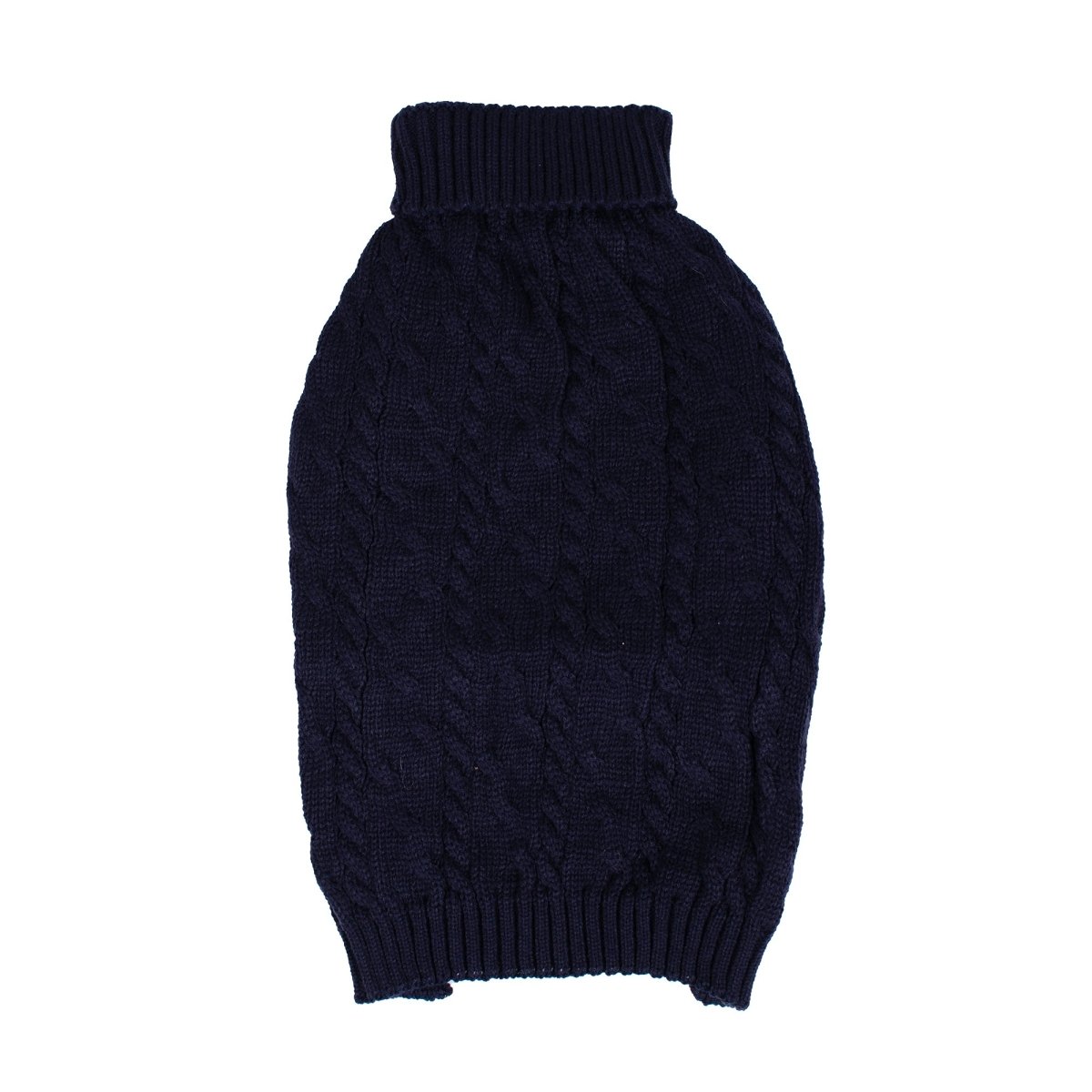 Shinola Cable Knit Pet Sweater