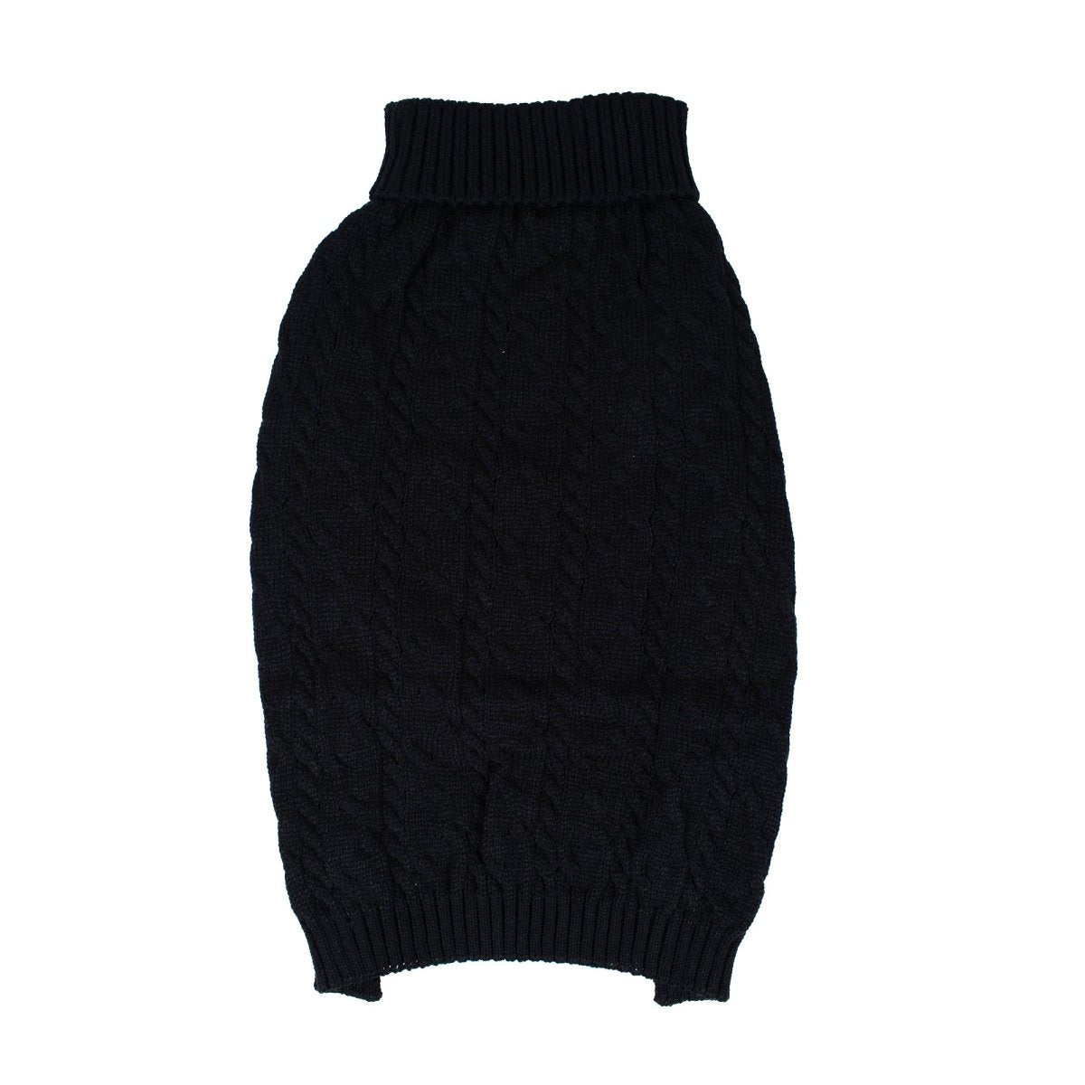 Shinola Cable Knit Pet Sweater