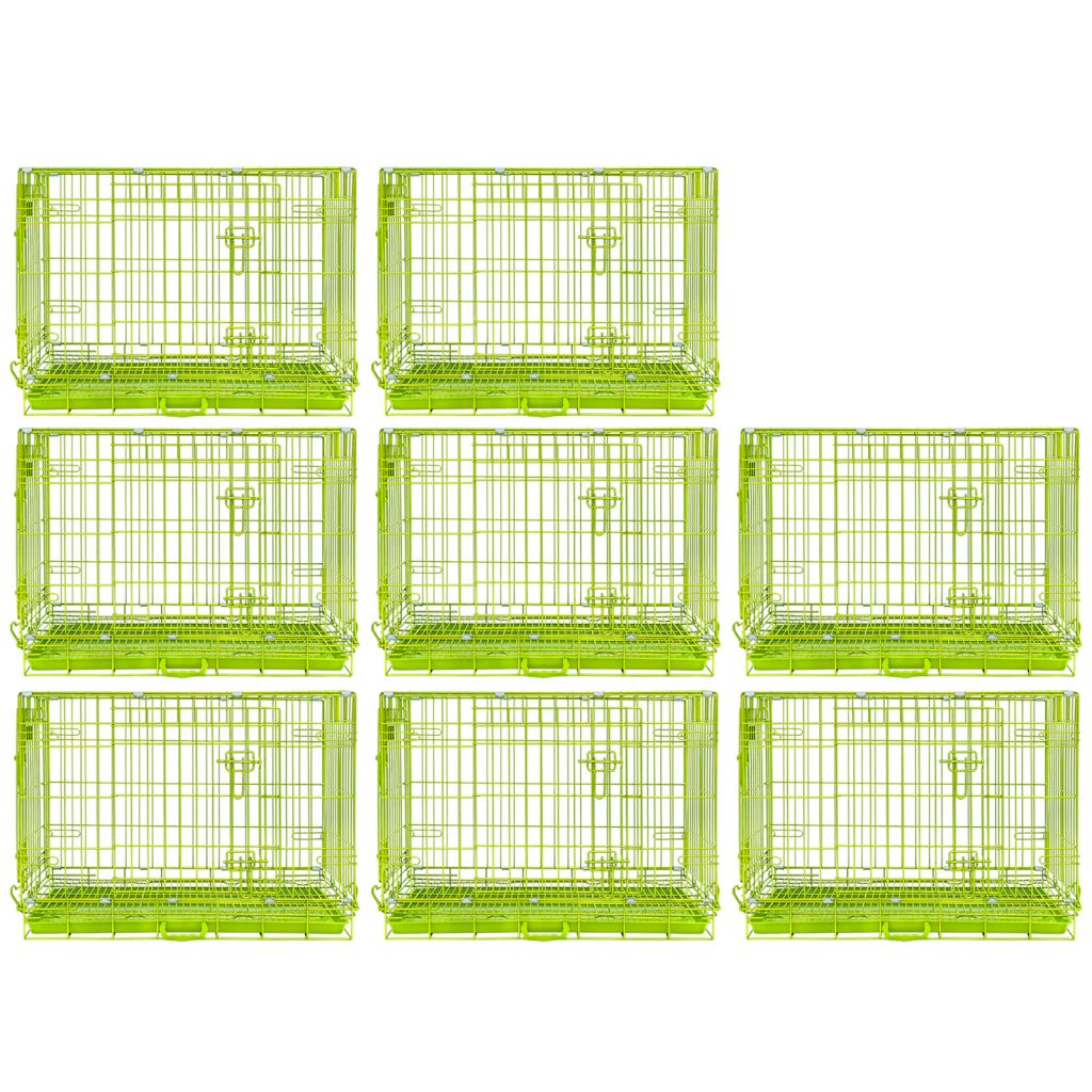 30" Collapsible Green Dog Crate GRN30