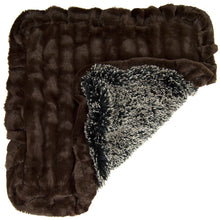 Blanket - Frosted Willow and Godiva Brown