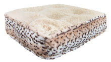 Sicilian Rectangle Bed - Blondie and Aspen Snow Leopard