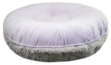 Bagel Bed - Siberian Grey and Lilac