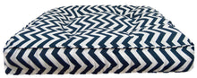 Outdoor Rectangle Bed - Navy Wave