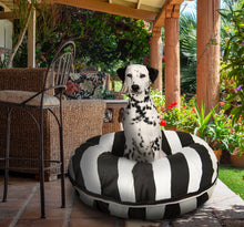 Outdoor Bed - Panda Stripes