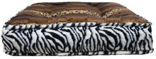 Sicilian Rectangle Bed - Zebra and Wild Kingdom