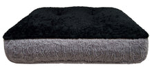 Sicilian Rectangle Bed - Serenity Black and Serenity Grey